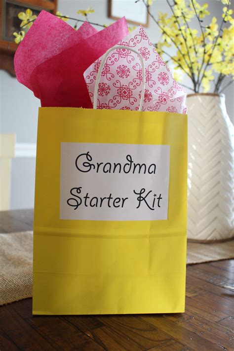 grandmother shower ideas